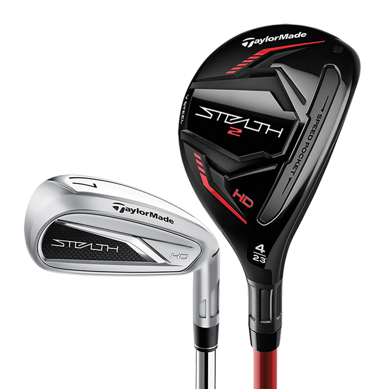 Stealth HD 3H 4H 5-PW Combo Iron Set with Steel Shafts